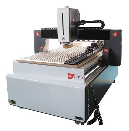 Router Cnc Rc 1212 Taf 6 Slots Robusta & Precisa Z 200 Mm