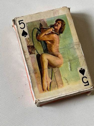Juego Barajas Naipes Eroticos Antiguos 60s Gaiety Excelente! (Usado)