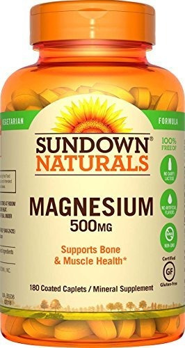 Suplemento Magnesio 500 Mg 180 Cápsulas