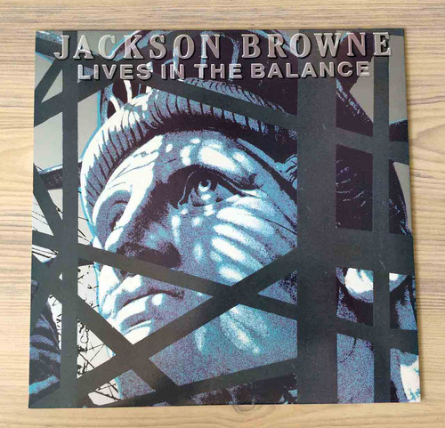 Vinilo Jackson Browne - Lives In The Balance (1ª Ed. Japón,