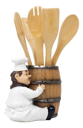 French Chef Pierre - Soporte Decorativo Para Utensilios De E