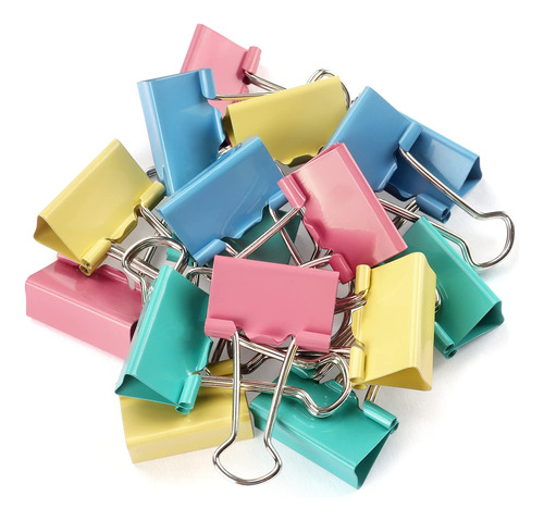 Clips Para Carpeta De Papel, Clips Para Oficina, Colores Sur