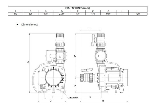 Bomba Presurizadora Rowa Tango 9 Sfl 0.15hp - 220v
