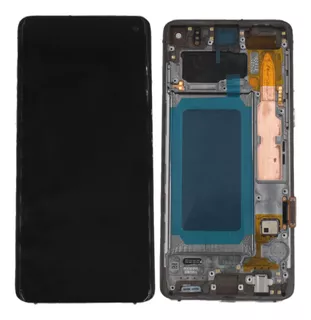 Tela Display Frontal Touch Lcd Compativel Galaxy S10 Com Aro