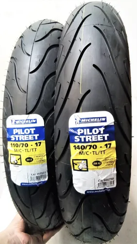 Llantas Michelin 140 70 17 66h Y 110 70 17 54s Pilot Street Cobra Motopartes