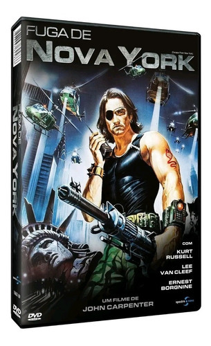 Fuga De Nova York - Dvd - Kurt Russell - Lee Van Cleef