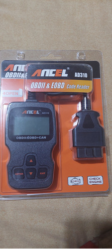 Escanner Automotriz Ancel Ad310-obdii/ Eobd+can