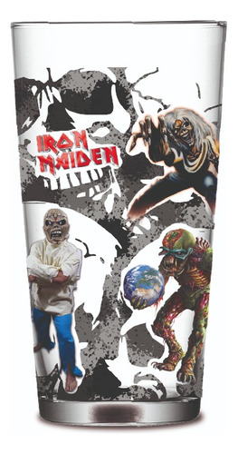 Vaso Diseño Envolvente Iron Maiden Eddie