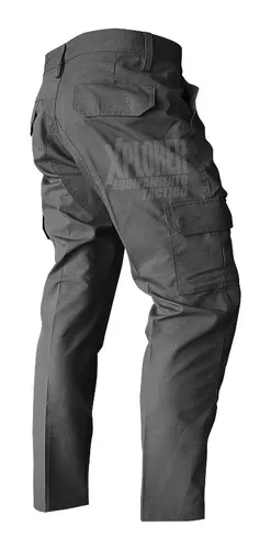 Pantalon Tactico Premium Rescue Negro Ripstop