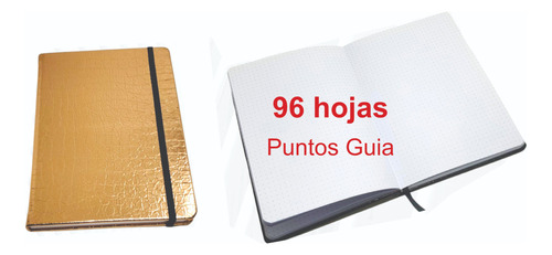 Libreta Nivel 10 Bullet Journal Punto Guia X 60 Hjs Punteada