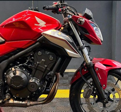 Cb500f Vermelha Com 27 Mil Km Rodados.