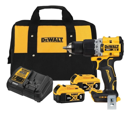 Furadeira Parafusadeira Dewalt 20v Imp Dcd805 2bat 5ah Bolsa