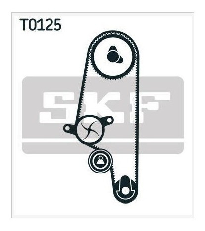 Imagen 4 de 7 de Kit De Distribucion Vw Gol 1.6 Generacion V