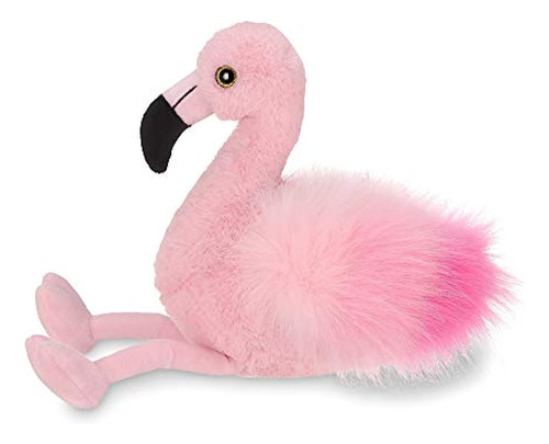 Peluche Diseño De Flamingo Rosa 8.3in, Bearington Collection