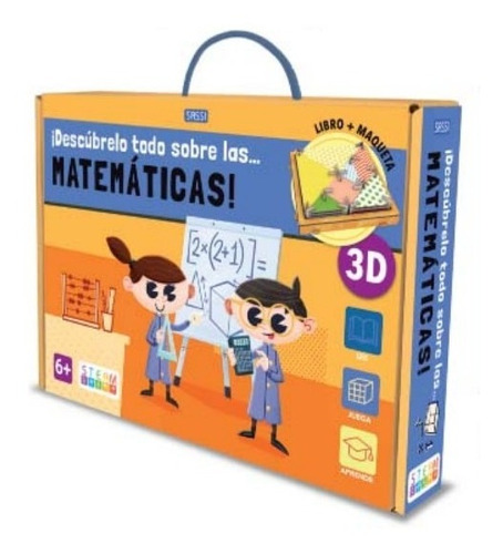 Descúbrelo Todo Sobre Las Matemáticas -libro + Maqueta Sassi