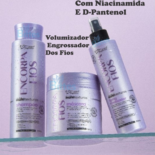 10 Kit Capilar Encorpa Fios Suave Fragrance Cabelo Atacado