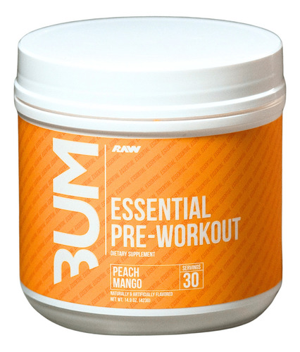 Cbum Essential Pre Workout 30 Serv Peach Mango Peach/mango