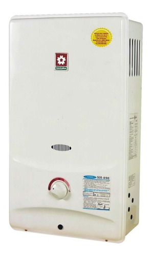 Boiler Calentador De Paso Sakura 14lt 2 Servicios Gas Lp