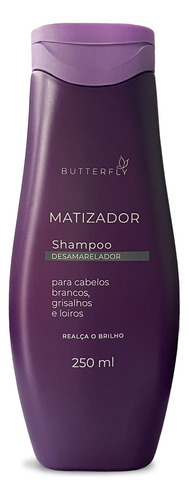  Shampoo Matizador Desamarelador Butterfly 250
