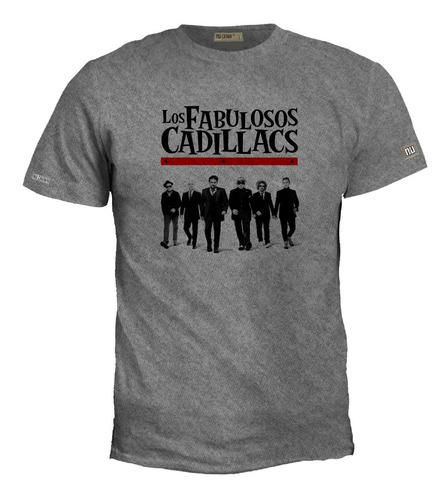 Camiseta  Los Fabulosos Cadillacs Rock En Español Logo Igk