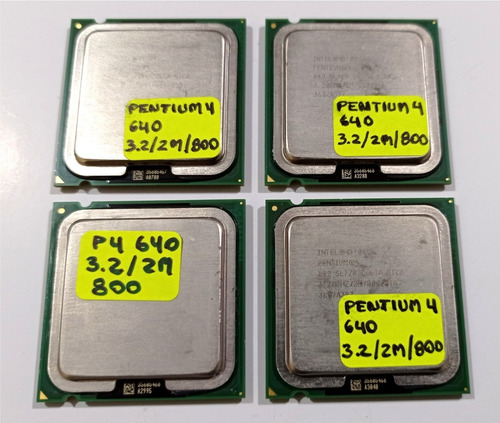 Procesador Lga 775 Intel Pentium 4 - 640 / 3.2 2mb Bus 800