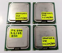 Comprar Procesador Lga 775 Intel Pentium 4 - 640 \u002F 3.2 2mb Bus 800