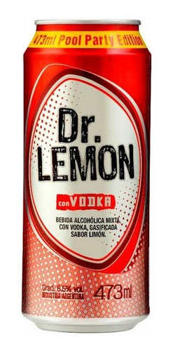 Pack X 24 Unid Aperitivo  Vodka 473 Cc Dr.lemon Aperitivos