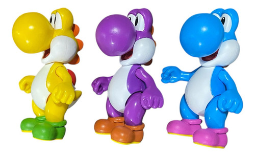 Yoshi - Super Mario Jakks Pacific (3 Pack)