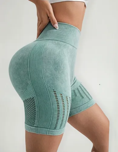 Biker Short Deportivo Push Up - Verde Menta Ref. 4085