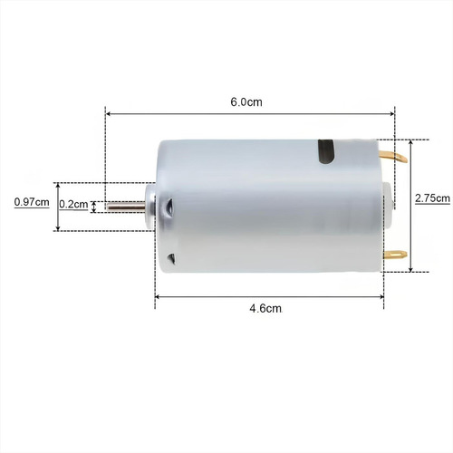 Mini Motor Dc 12v R390, Alta Velocidad, 15w, Multiples Usos!