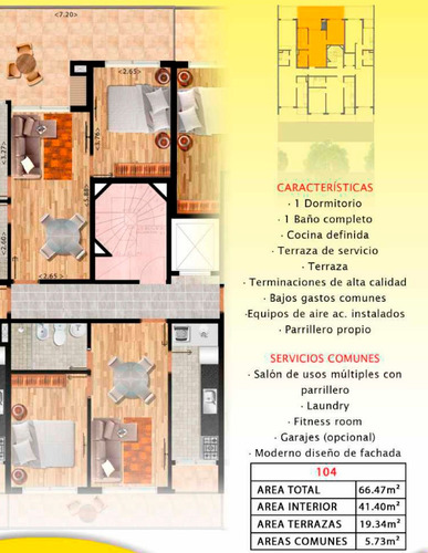 Imagen 5 de 5 de En 26 De Marzo Amplios Todos Con Terrazas Y Parrilleros!!!