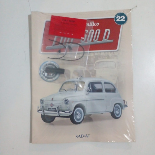 Fascculo  Pieza Parmar Fiat 600 N 22 Nuevo Ktabllee