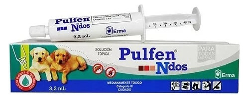 Pulfen Jeringa X 3.2 Ml, Uso Externo, Principio Fipronil