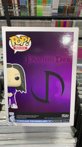 Imagen 2 de 3 de Funko Pop! Rocks - Jonathan Davis #242 - Original