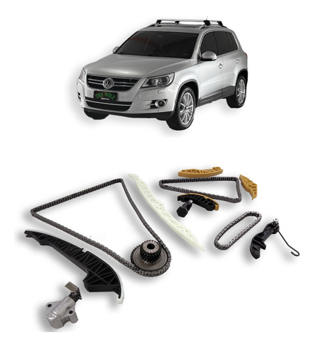 Kit Corrente Distribuição Completo Tiguan  Jetta 2.0 16v Tsi