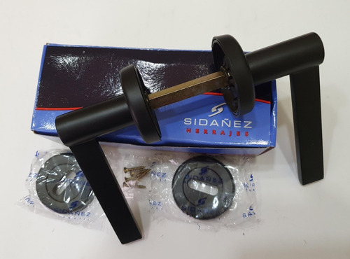 Imagen 2 de 6 de Manija Doble Balancin Aqua Quadra 42252g Color Negro Mate