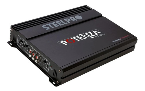 Amplificador Steelpro Potenza 1200w 4 Canales 300w X 4