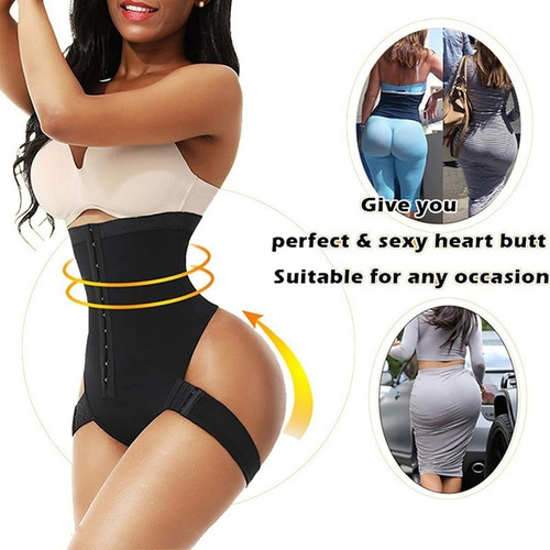 A! Fajas De Control De Barriga Con Puños Bragas De Glúteos