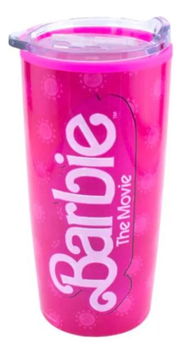 Termo Barbie La Película Rosa Acero Inoxidable Rosa 450 Ml