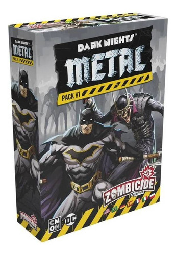 Zombicide 2ª Edição Dark Nights: Metal Character Pack 1