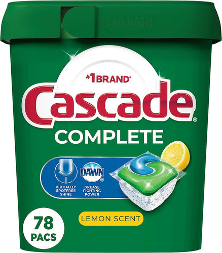 Cascade Complete Lemon Scent 78 - Unidad a $2410