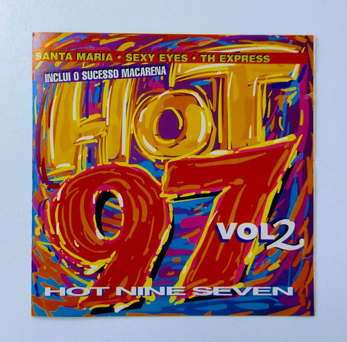 Cd Hot Nine Seven Volume 2 Inclui Macarena