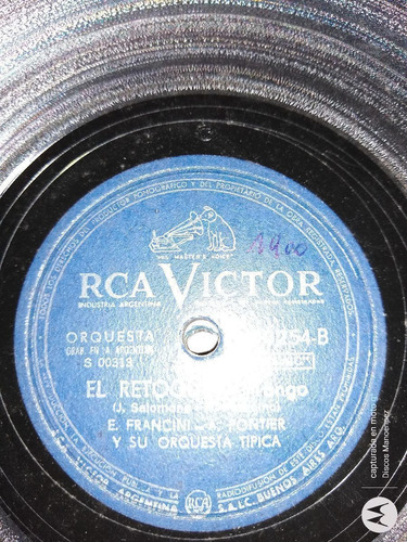 Pasta Francini Pontier J Sosa Rca Victor C106