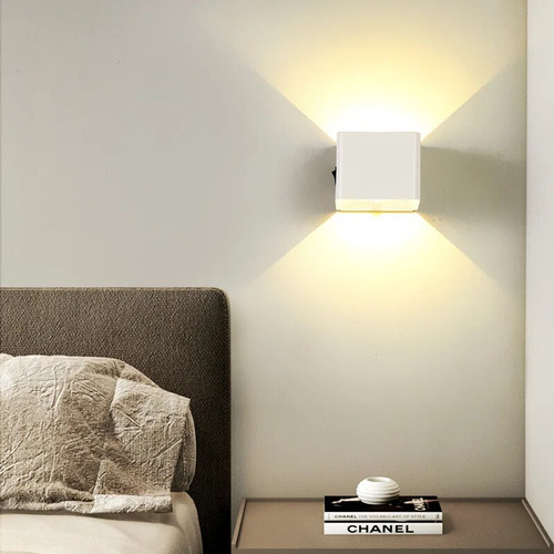 Luz De Pared Led Recargable Usb Con Sensor De Inducción Huma