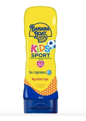 Protector Banana Boat Kids Sport Fps 50+ 2 Piezas De 180ml