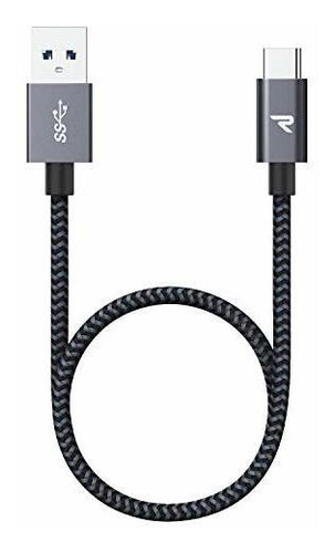 Corta El Cable Usb C     Pies Qc Carga Rapida Usb Cable...