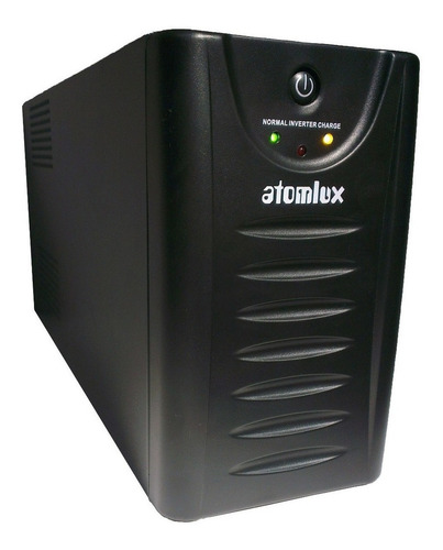 Imagen 2 de 2 de Estabilizador de tensión UPS Atomlux UPS2000@ 2000VA entrada y salida de 220V CA negro