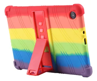 Capa De Silicone À Prova De Choque Para O Tablet Tcl Tab 10l