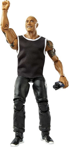 Wwe The Rock Elite Collection Figura De Acción, 6 Pulgadas.