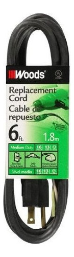 Cable Coleman Sjt Cable De Alimentacion De Repuest